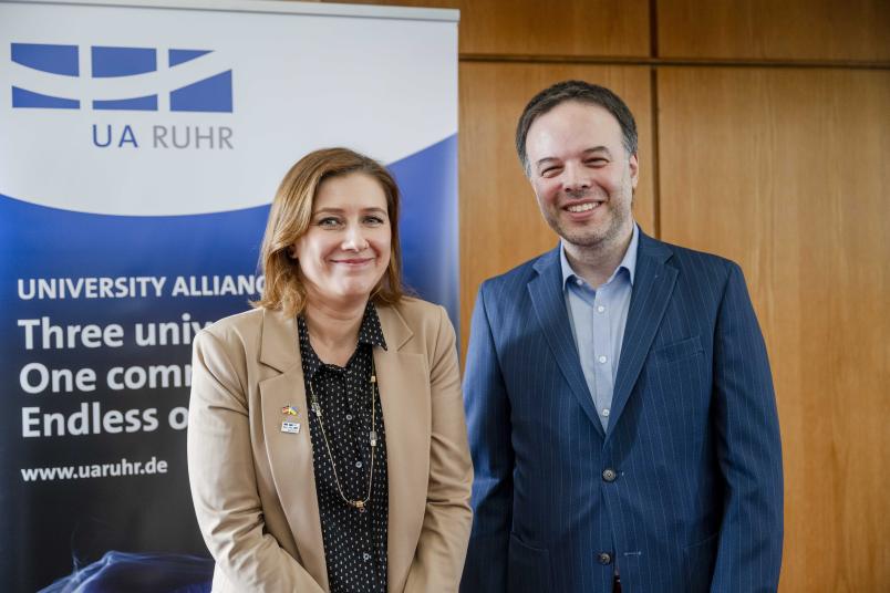 Foto von Elena Resch und Björn Rothstein