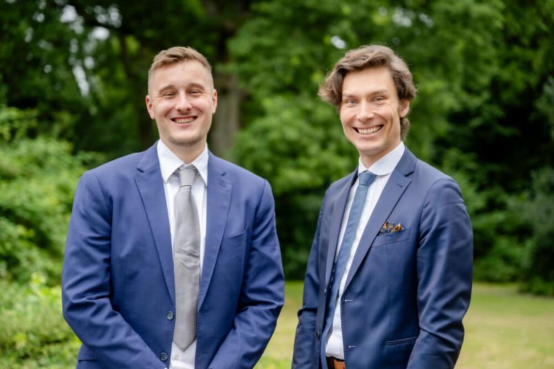 Marvin Schuleit und Marcel van Delden