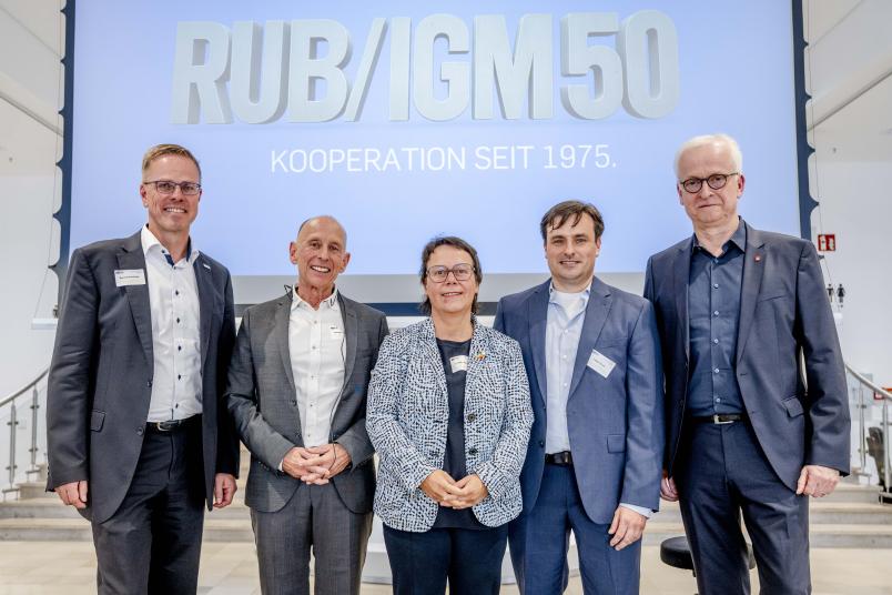 Gruppenbild 50 Jahre RUB und IGM