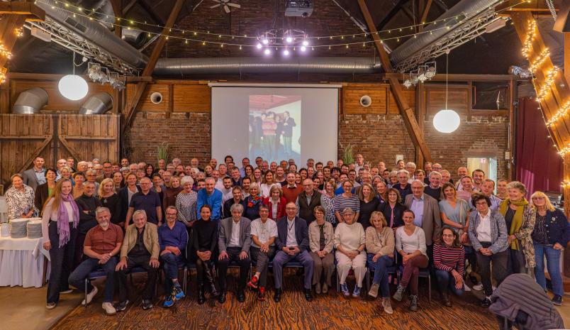 Gruppenbild von der 50-Jahr-Feier Sportmedizin RUB