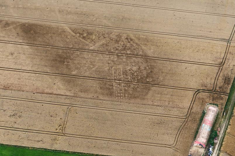 Luftaufnahme Acker