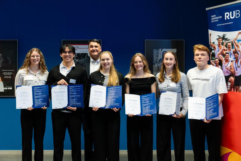 Gruppenbild der Schwimmerinnen und Schwimmer