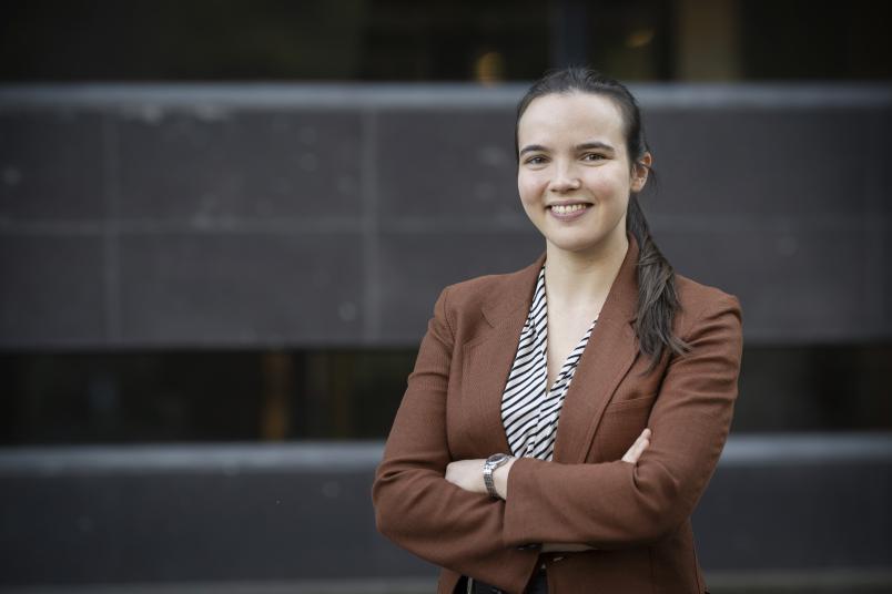 Porträt der Mathematikerin Cécile Gachet