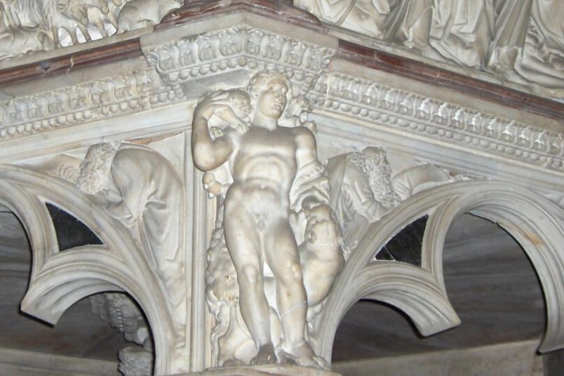 Steinrelief von Herkules 