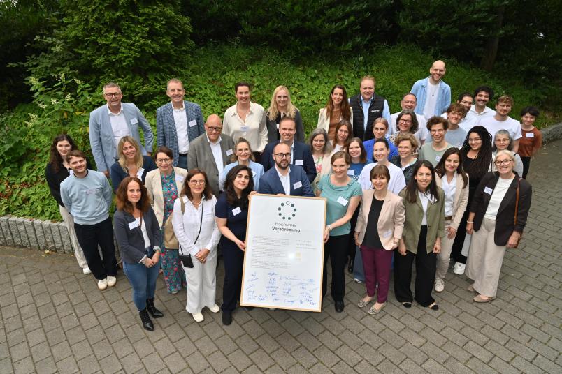 Gruppenbild zum Auftakttreffen der Bochumer Verabredung