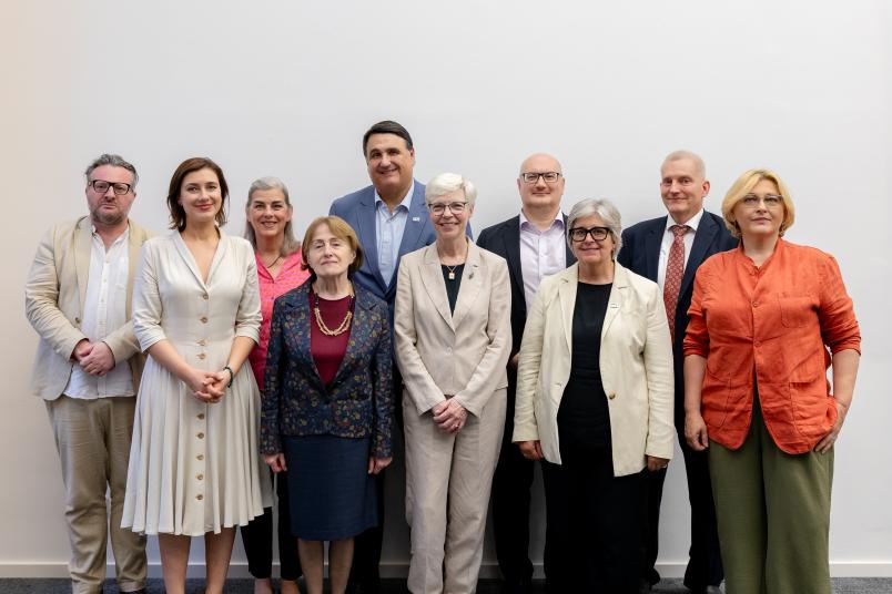 Gruppenbild zur Konferenz der UA Ruhr mit Georgien