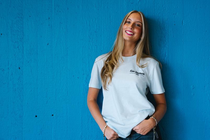 T-Shirt mit Schriftzug