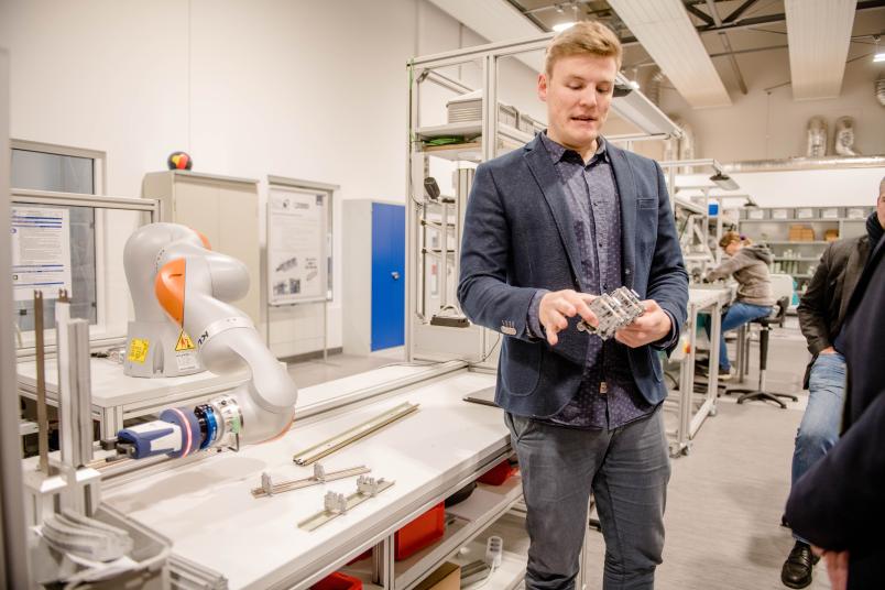 Besuch in der Lernfabrik
