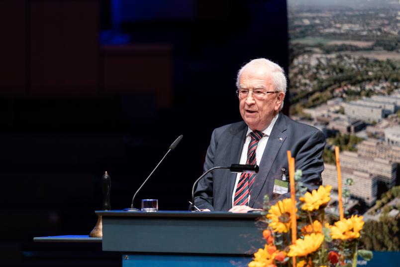 Dr. Wilhelm Beermann, Vorsitzender der Gesellschaftlerversammlung des Klinikums