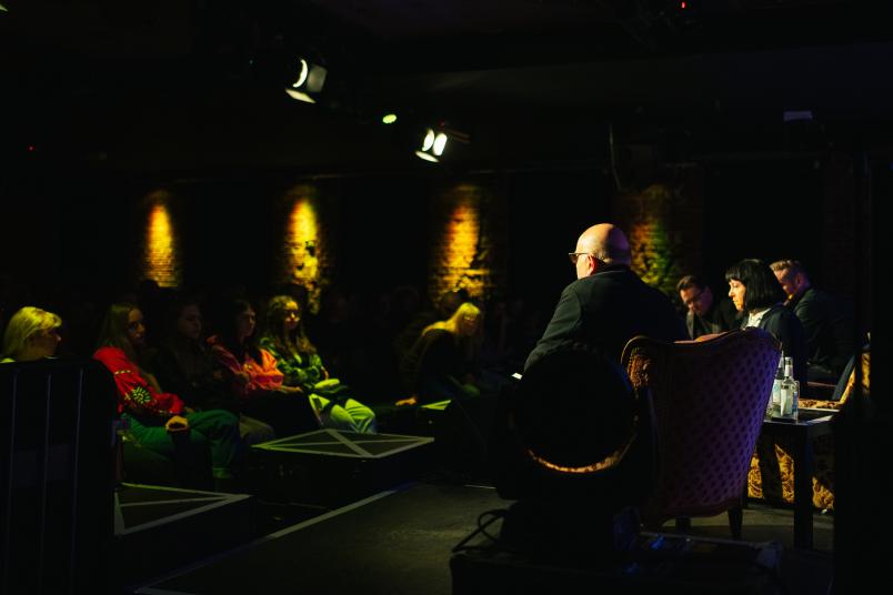 Talkrunde in der Bochumer Rotunde