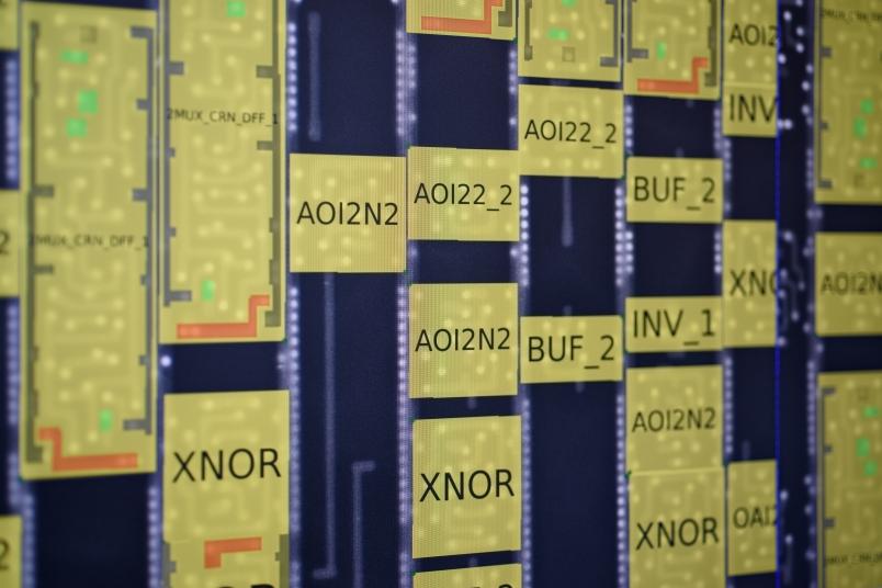 Visualisierung eines Chips