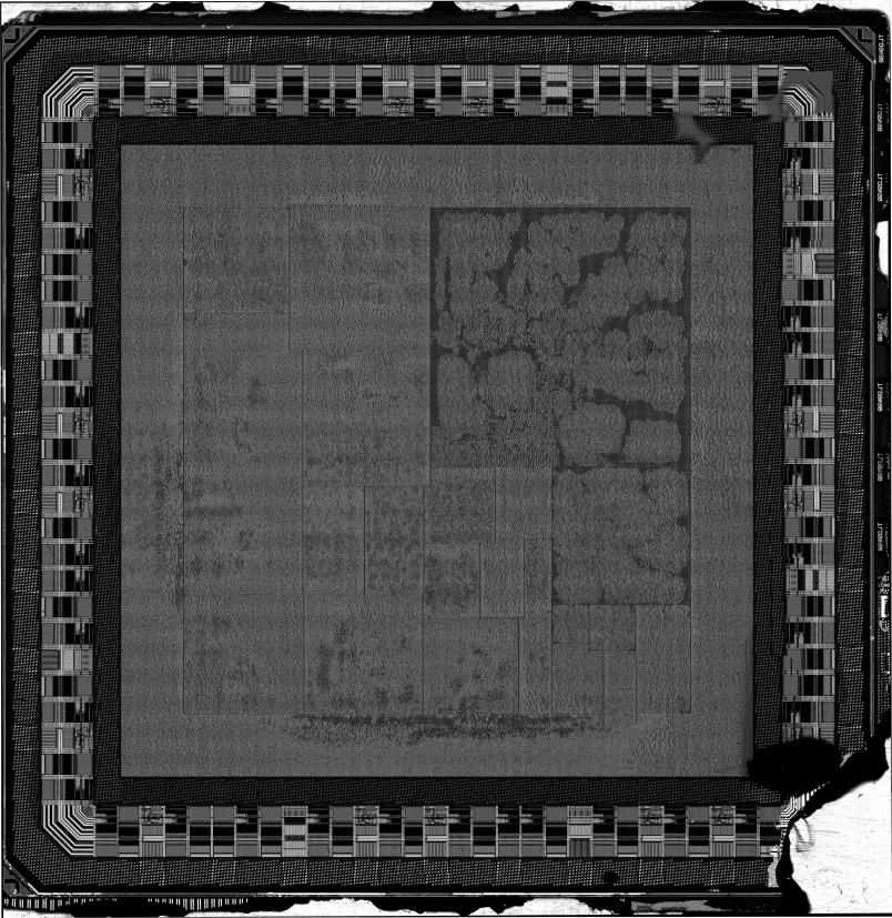Elektronenmikroskopische Aufnahme von einem Chip