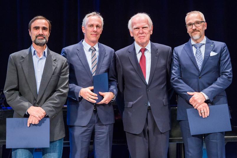 Verleihung des Mercur-Preises an Wissenschaftler der drei Allianzuniversitäten