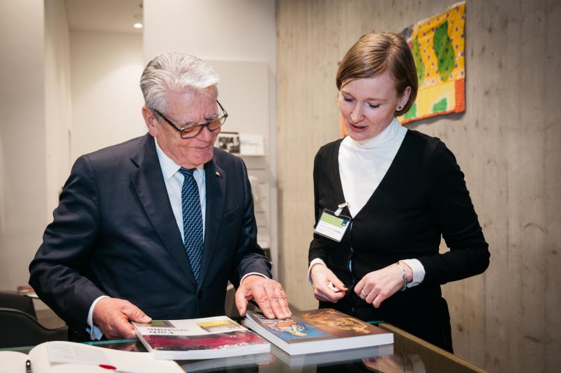 Der Besuch im Museum unter Tage ist ein Highlight im Programm der Max-Imdahl-Gastprofessur. Nach ihm ist auch die Situation Kunst benannt: „für Max Imdahl“