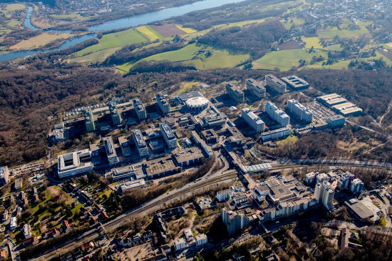 Luftbild der Ruhr-Universität Bochum