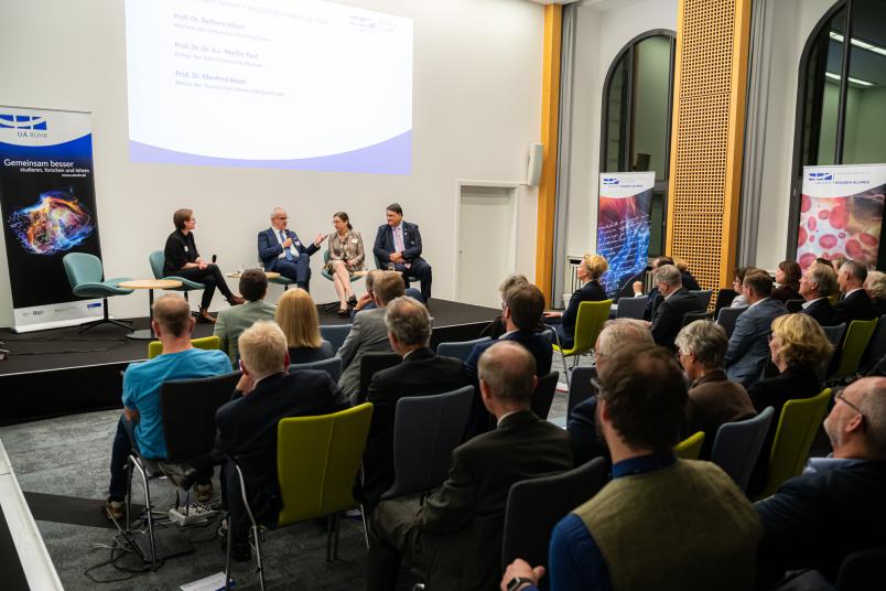 Eröffnet wurde die Research Alliance Ruhr in den neuen Räumen des gemeinsamen Colleges in Essen.