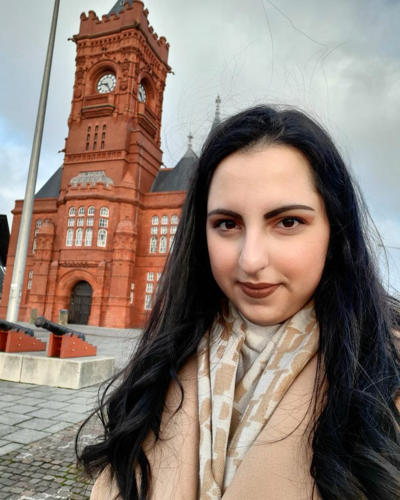 Yazgi Yilmaz in Cardiff