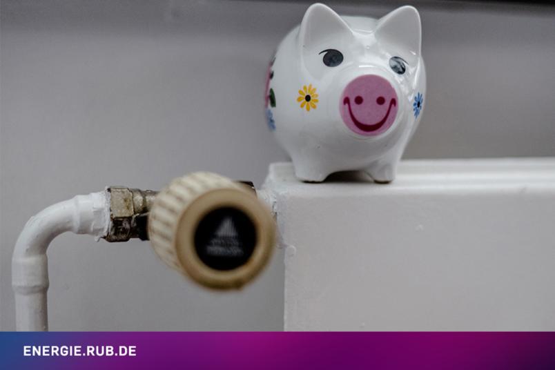 Energie: Thermostat mit Sparschwein