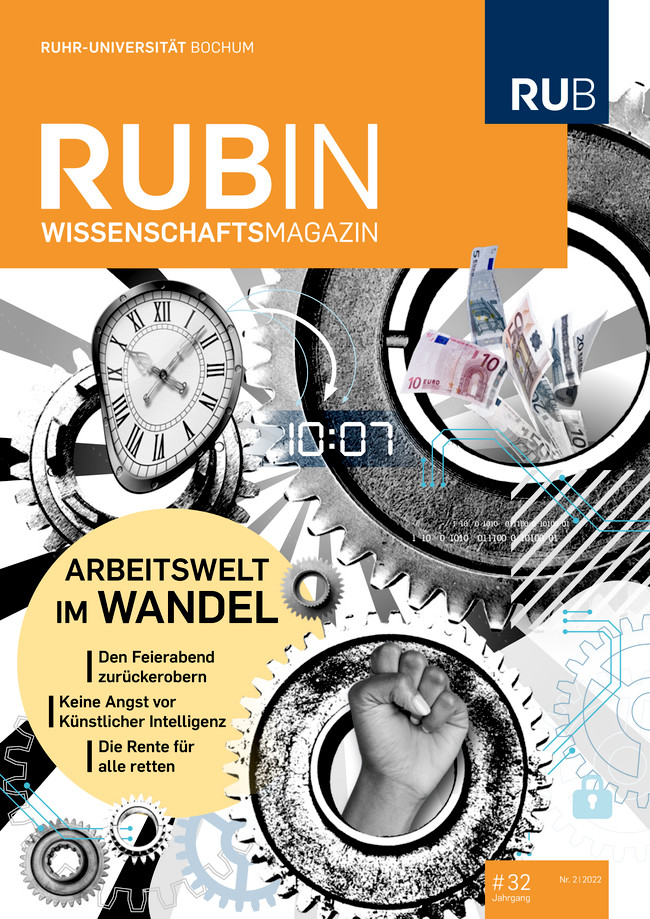 Cover der Rubin-Ausgabe &quot;Arbeitswelt im Wandel&quot;