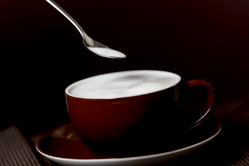 Kaffeetasse mit Milchschaum
