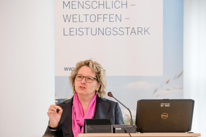 Ministerin Svenja Schulze beim Women Professors Forum