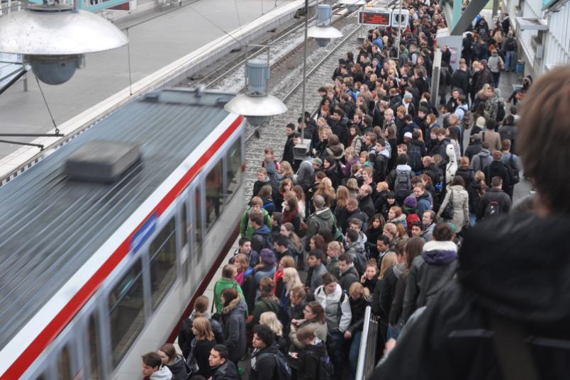 Nutzer der U35 und andere Pendler müssen sich am 26. April 2016 auf einen Streik einstellen.