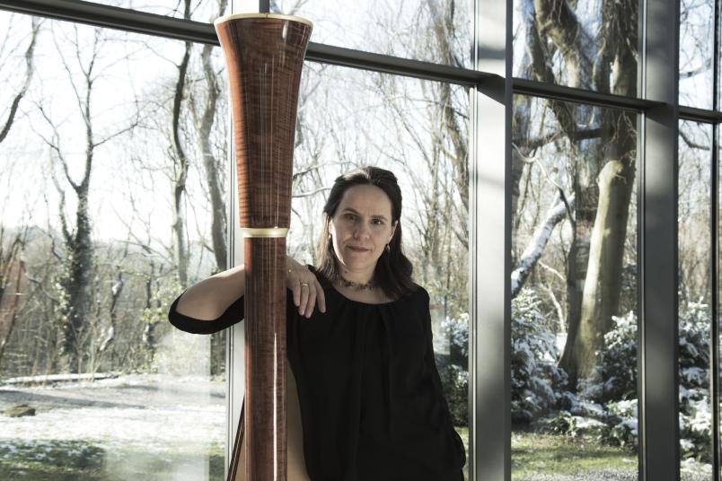 Virtuos an der Harfe: Kathrin Montero Küpper