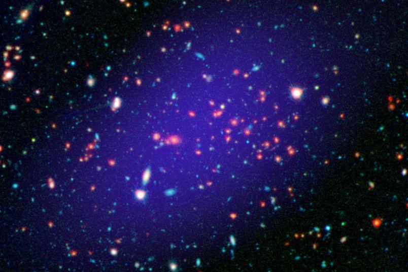 Galaxienansammlung
