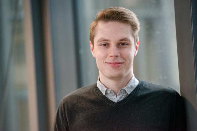 Jura-Student Gleb Sakovski.