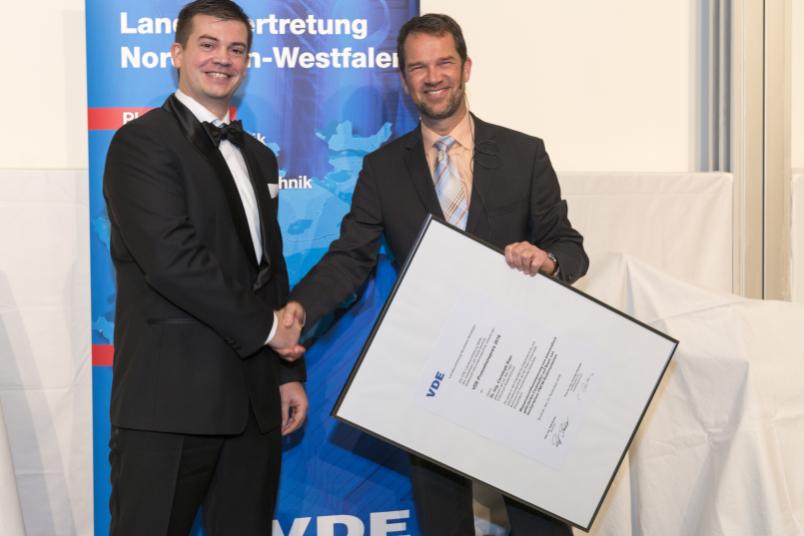 Übergabe des VDE-Promotionspreises