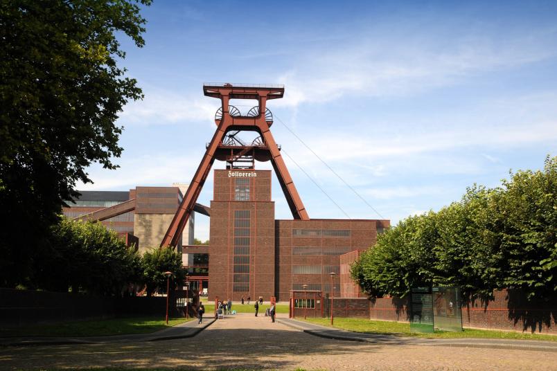 Förderturm der Zeche Zollverein