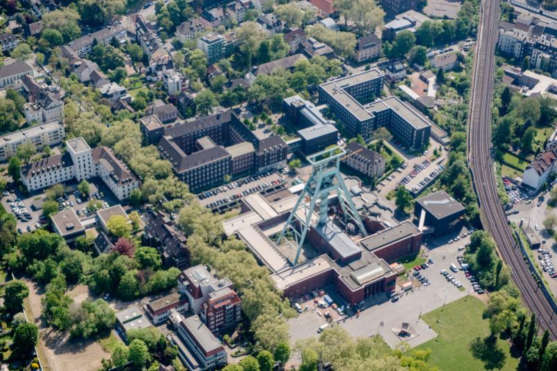 Luftbild von Bochum