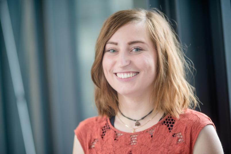 Porträt von einer Studentin