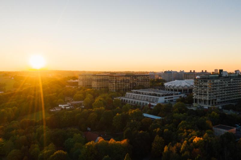Luftbild der Ruhr-Universität Bochum