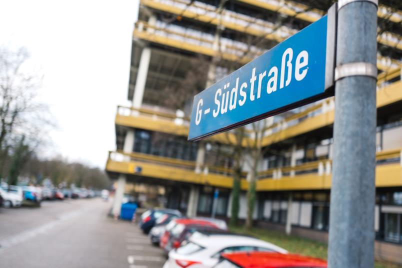 Ein Straßenschild