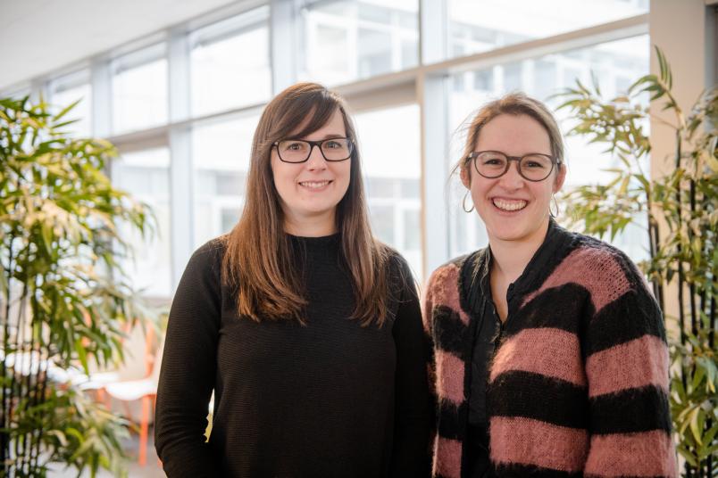 Julia Velten und Milena Meyers