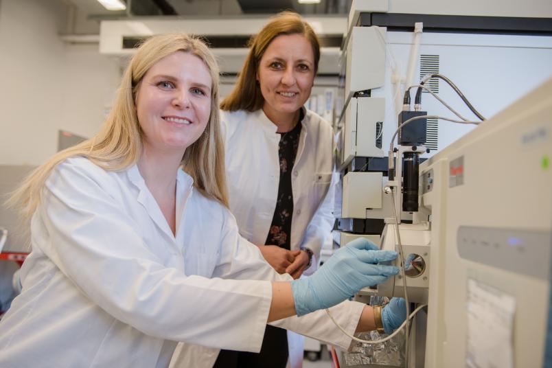 Kathrin Witzke und Barbara Sitek