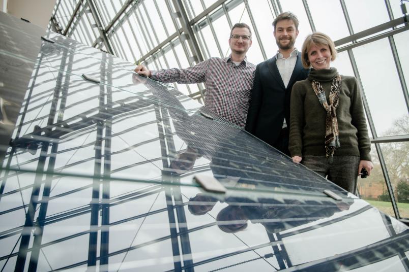 
	Leiten das Projekt gemeinsam: Andreas Rienow von der RUB, Frank Thonfeld von der Universität Bonn und Anke Valentin vom Wissenschaftsladen Bonn (von links)
