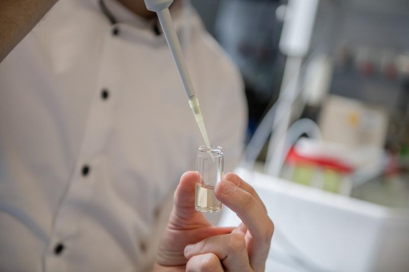 Nanopartikel-Lösung