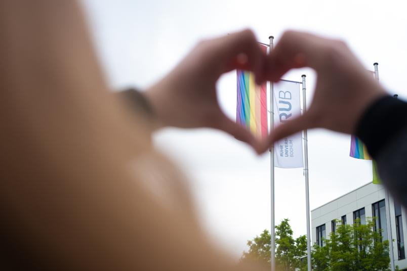 Regenbogenflaggen
