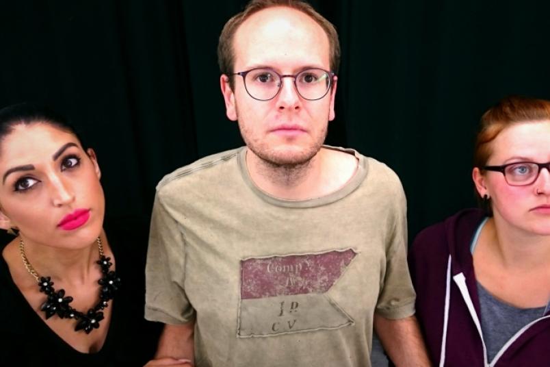Szene aus einem Theaterstück