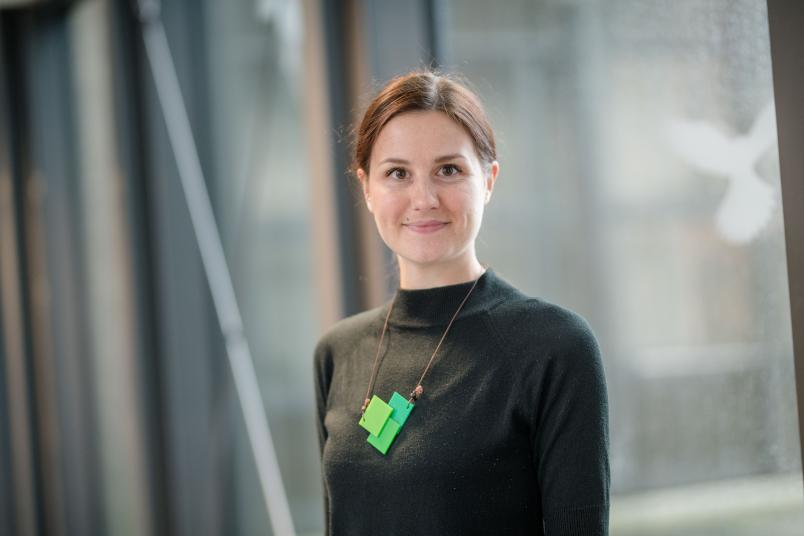 Porträt einer Studentin