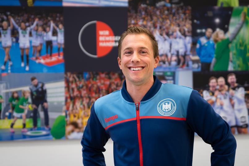Porträt von Patrick Luig vom Deutschen Handballbund
