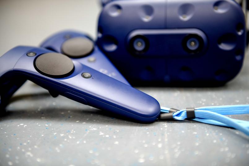VR-Brille und Handcontroller