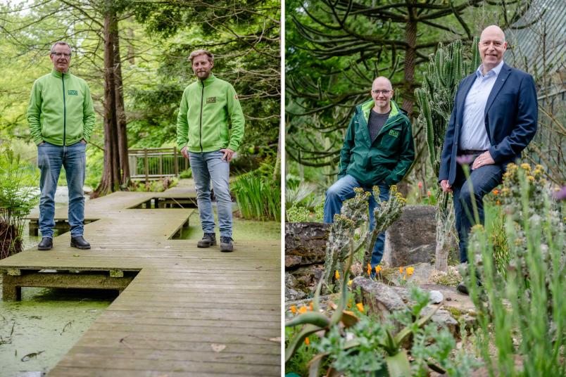 Wolfgang Stuppy, Marco Mendrina, Christopher Grefen und Dominik Begerow