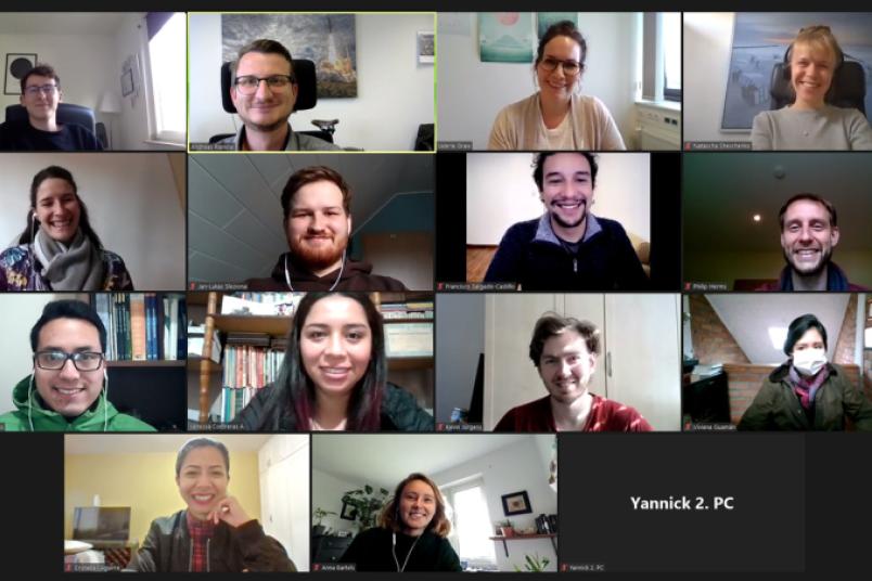 Bild aus einem Online-Meeting