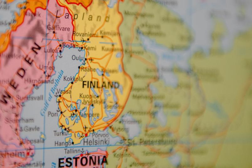 Landkarte, Finnland