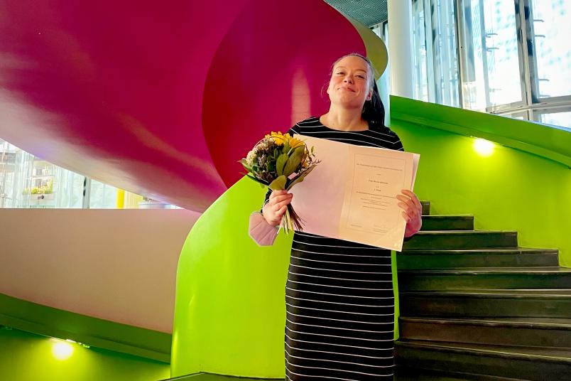 Mathematik: Studentin Nicole Albrecht