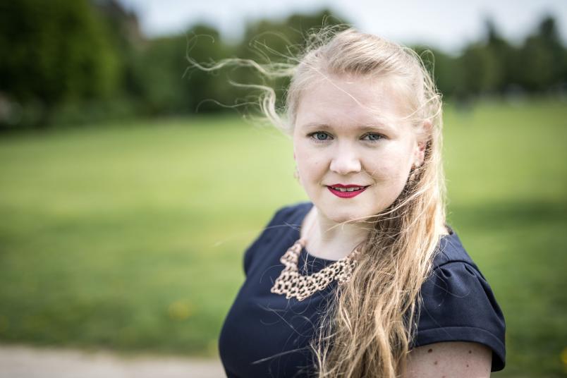 Musik: Die Düsseldorfer Sopranistin Katharina Woesner begleitet das Orchester als Solistin.