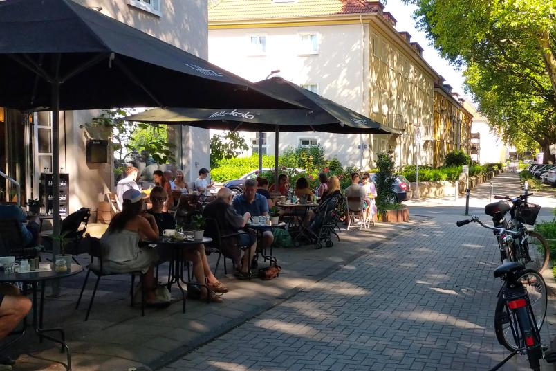Straßenszene in Dortmund